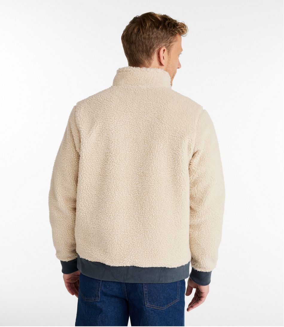 Men's Bean's Sherpa Fleece Jacket