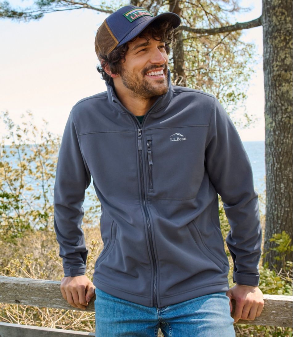 Men's Bean's Windproof Softshell Jacket