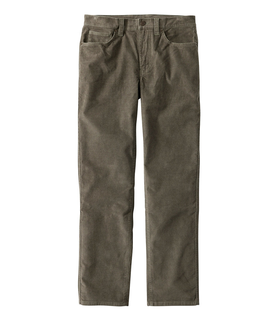 Straight Leg Standard Fit Five-Pocket Men's BeanFlex® Corduroy Pants