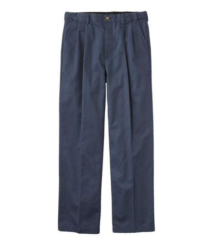 Men's Wrinkle-Free Double L® Chinos, Natural Fit, Hidden Comfort, Pleated