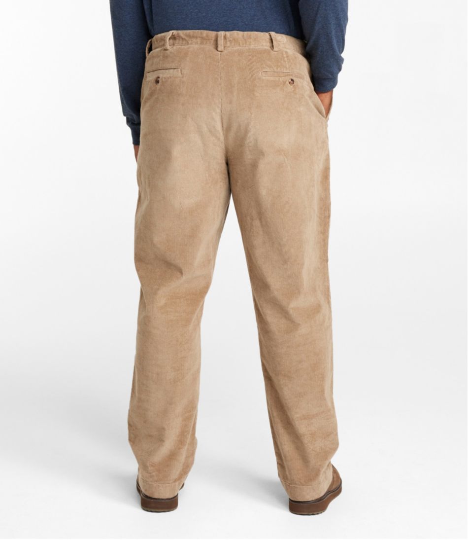 Men's L.L.Bean Stretch Country Corduroy Pants, Natural Fit, Plain Front, Hidden Comfort
