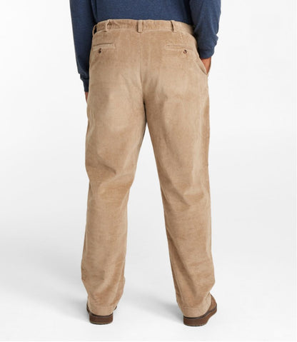 Men's L.L.Bean Stretch Country Corduroy Pants, Natural Fit, Plain Front, Hidden Comfort