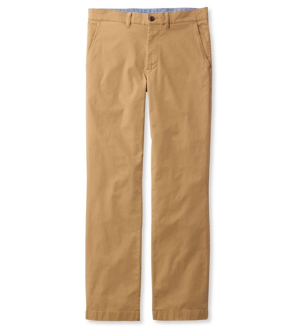 Straight Leg Men's Lakewashed® Stretch Khakis Standard Fit