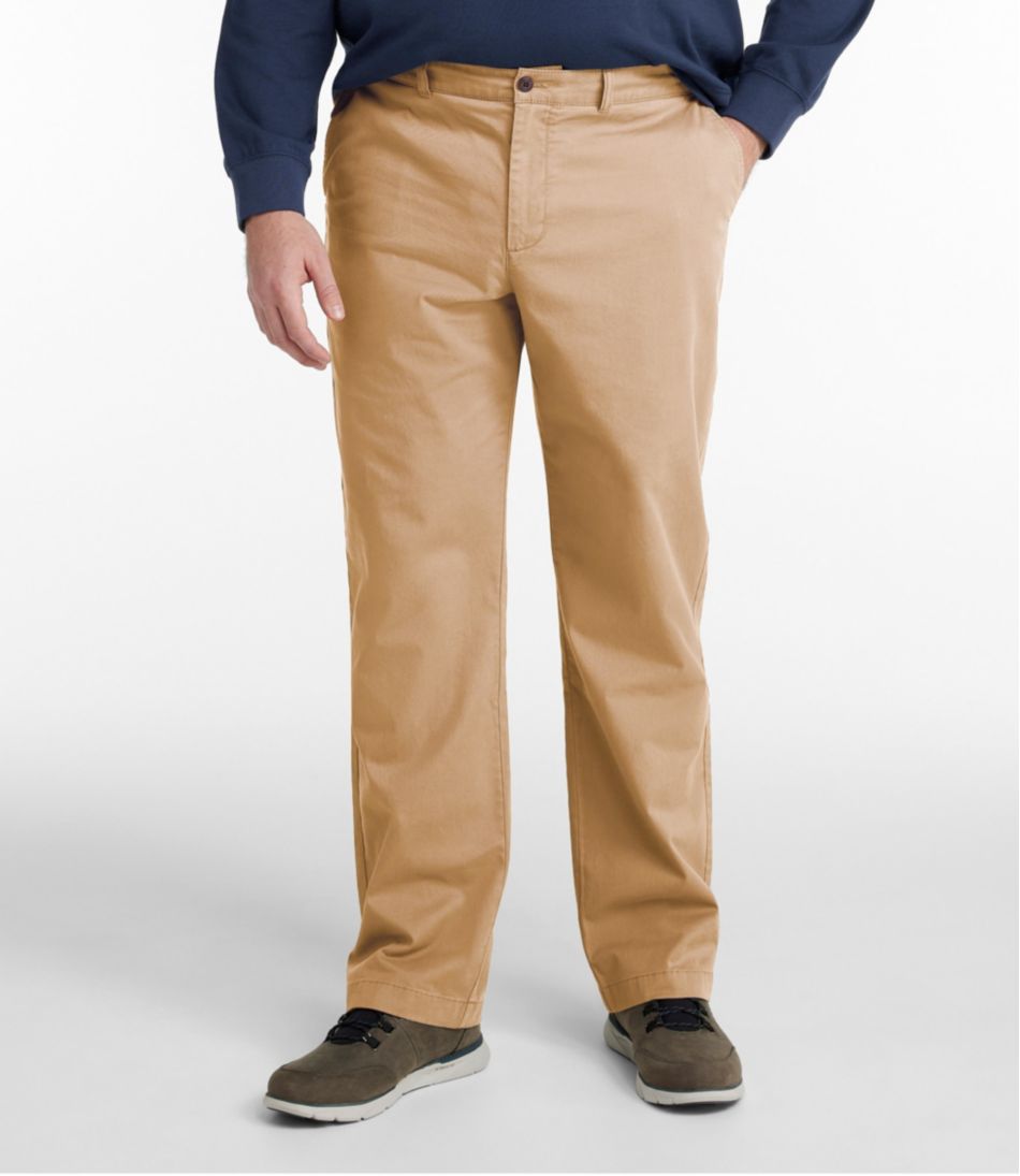 Straight Leg Men's Lakewashed® Stretch Khakis Standard Fit