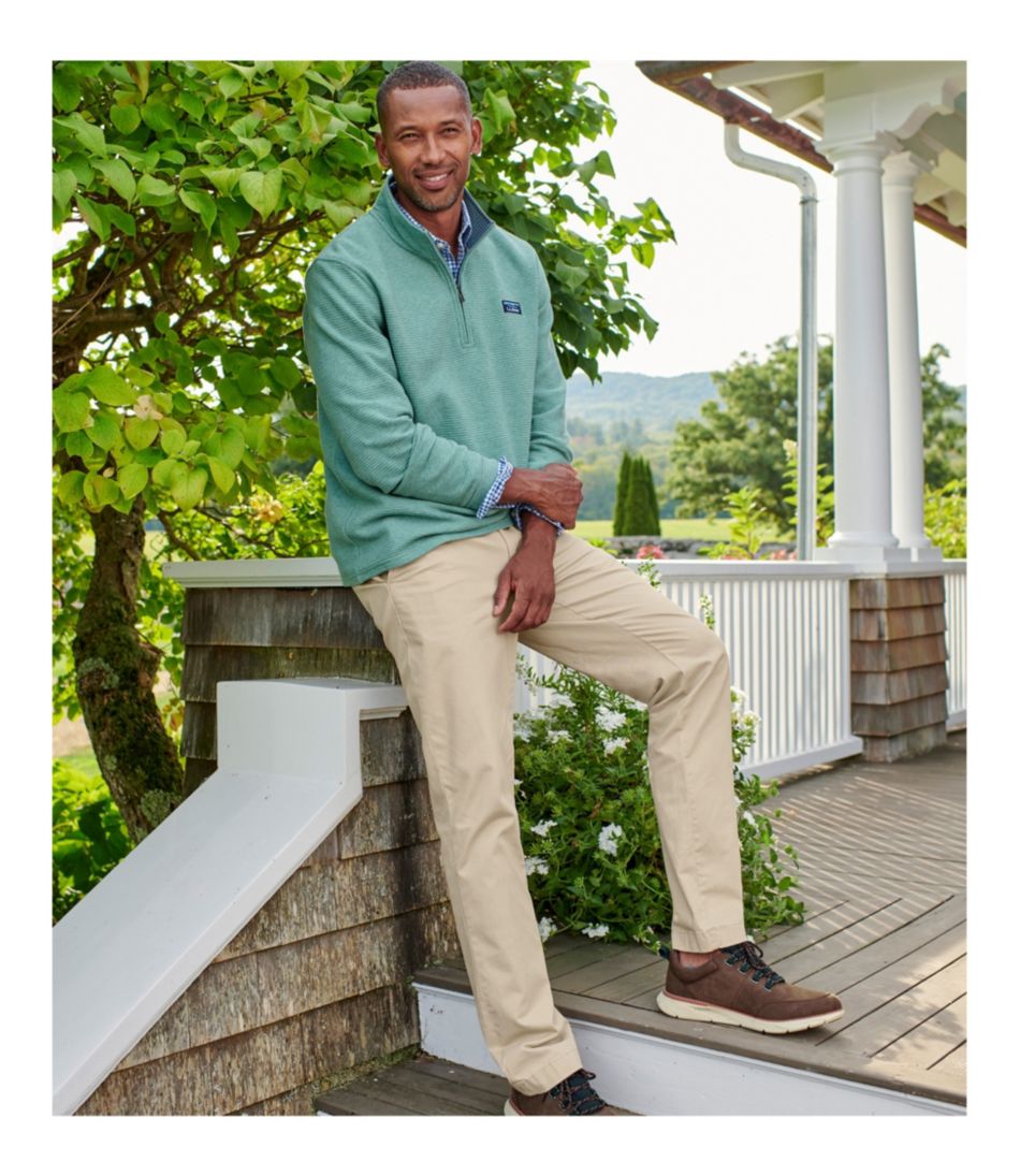 Straight Leg Men's Lakewashed® Stretch Khakis Standard Fit