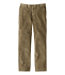 Plain Front Men's L.L.Bean Stretch Country Corduroy Pants Classic Fit