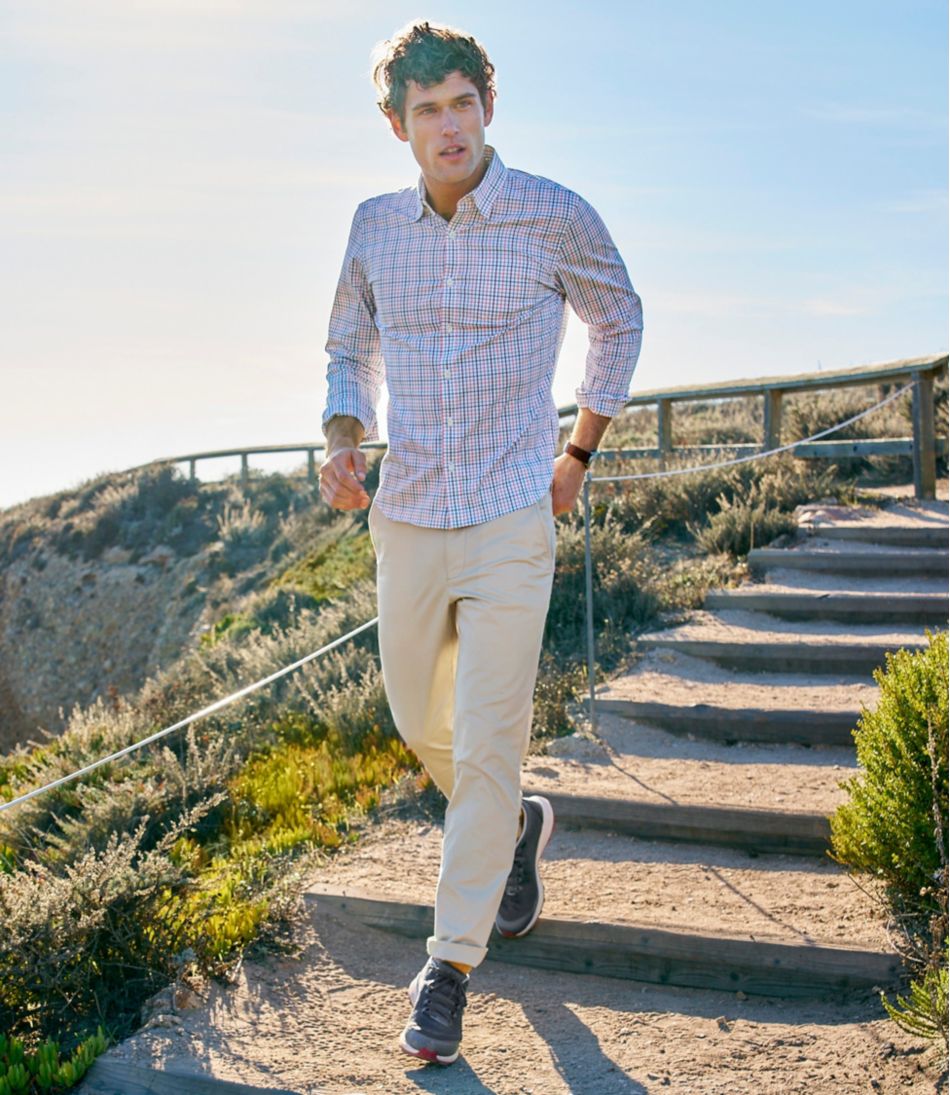 Men's Comfort Stretch Performance® Chinos Straight Leg Standard Athletic Fit