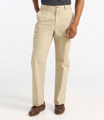 Natural Fit Men's Tropic-Weight Cargo Pants Comfort Waist