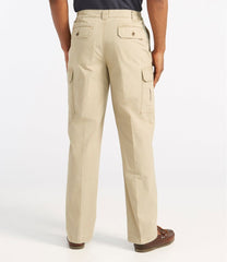 Natural Fit Men's Tropic-Weight Cargo Pants Comfort Waist