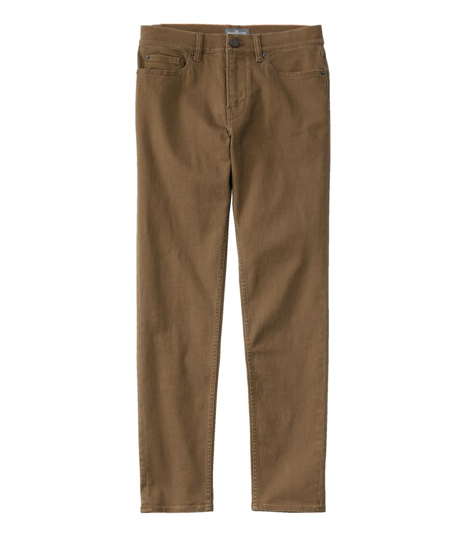 Classic Fit Tapered Leg Men's Signature Northwoods Slub Twill Pants