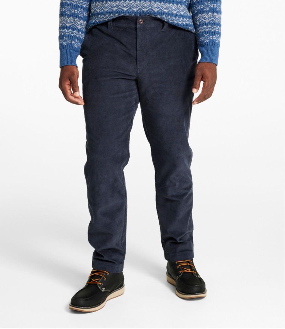 Men's BeanFlex® Corduroy Pants Straight Leg Comfort Waist Standard Fit