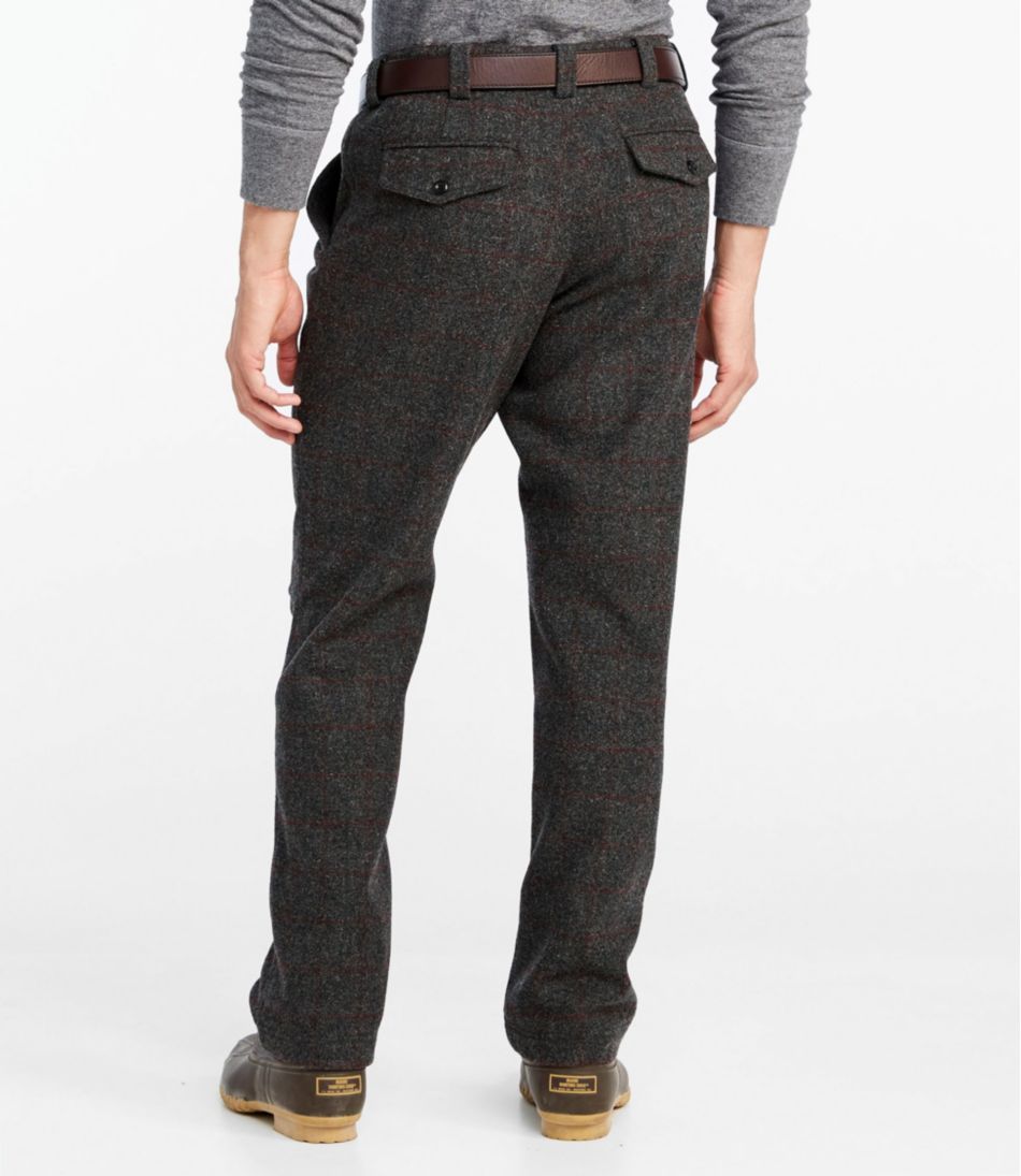 Men's Maine Guide Wool Pant Malone Plaid