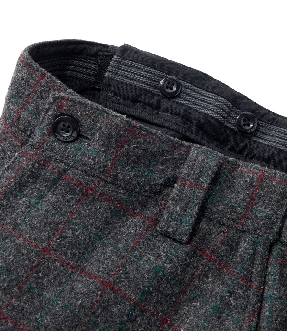 Men's Maine Guide Wool Pant Malone Plaid