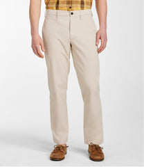 Men's Easy-Care Stretch Chinos Straight Leg Classic Fit