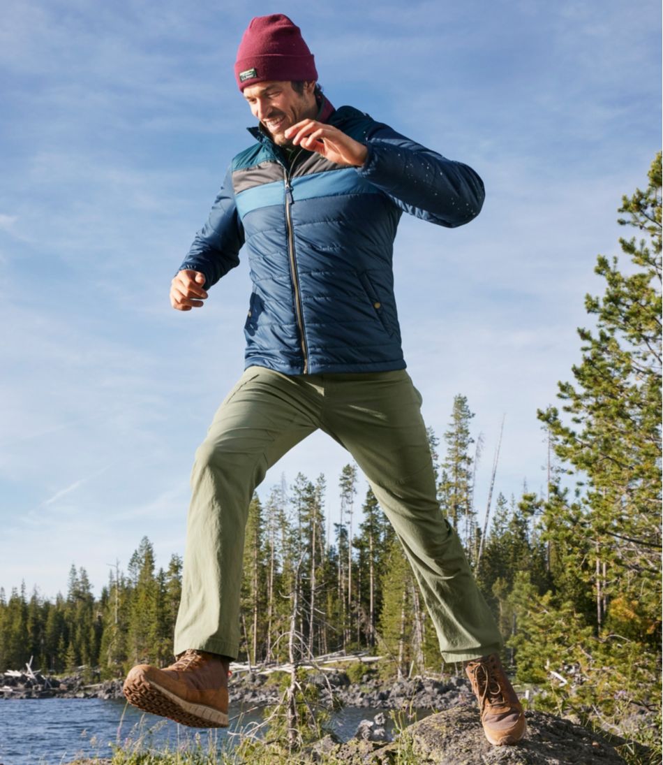 Standard Fit Straight Leg Men's Riverton Pants with Stretch