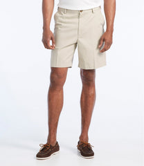 Hidden Comfort Waist Men's Wrinkle-Free Double L® Chino Shorts 8" Natural Fit