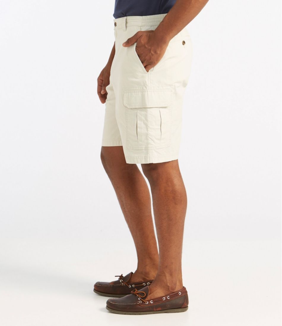 10" Comfort Waist Men's Tropic-Weight Cargo Shorts