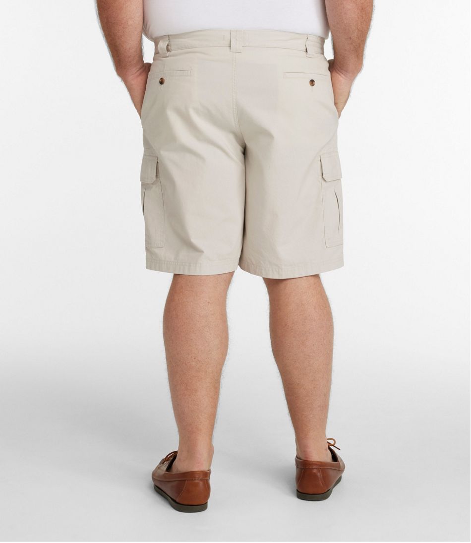 10" Comfort Waist Men's Tropic-Weight Cargo Shorts