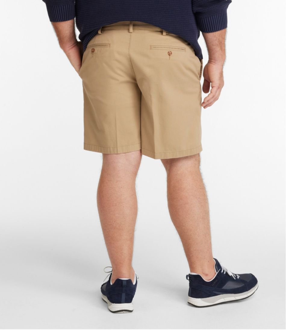 Men's Wrinkle-Free Double L® Chino Shorts 8" Classic Fit