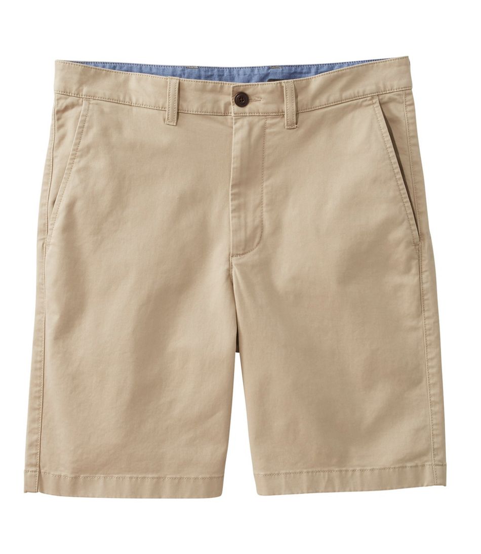 9" Men's Lakewashed® Stretch Khaki Shorts