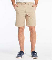 9" Men's Lakewashed® Stretch Khaki Shorts