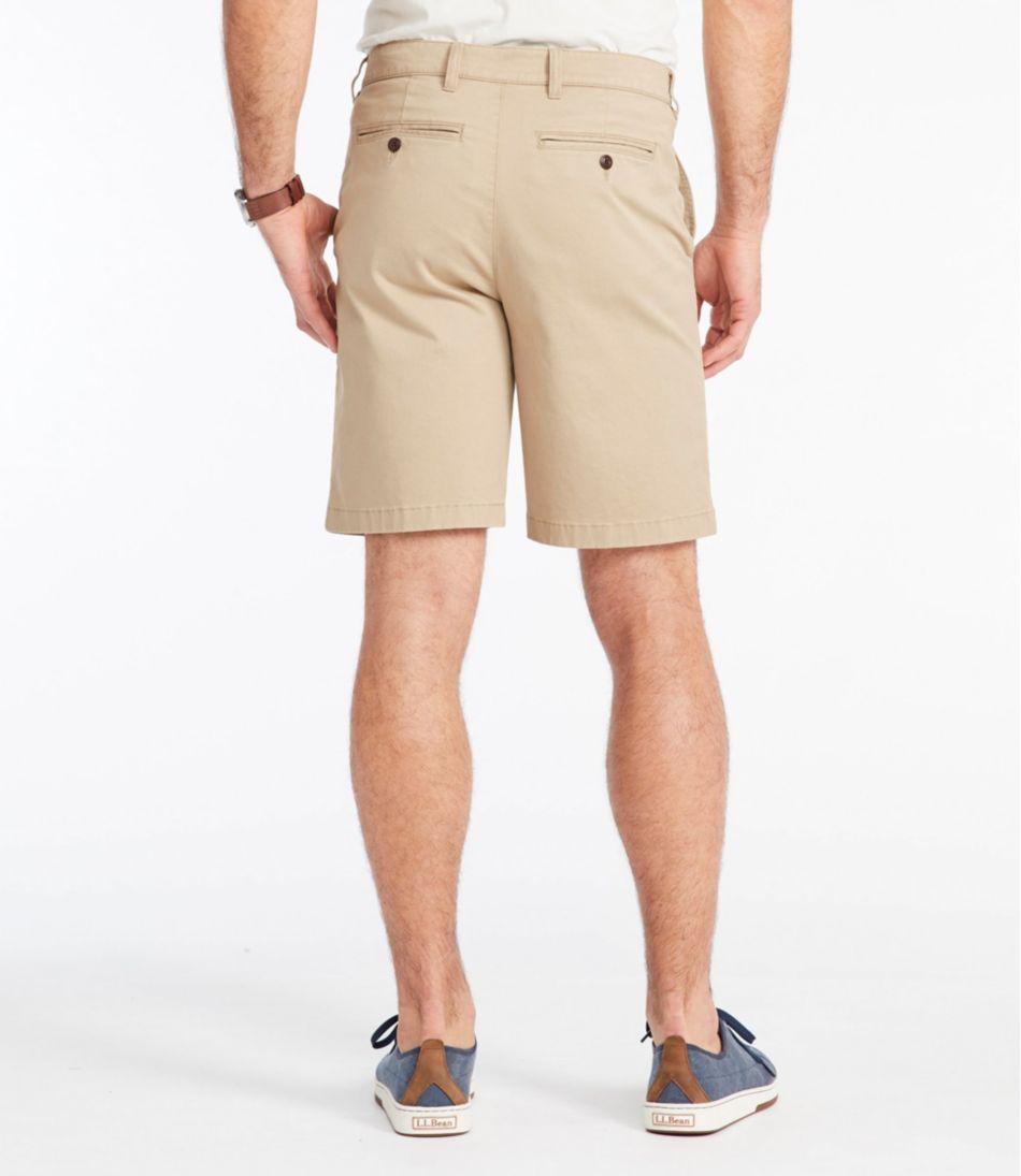 9" Men's Lakewashed® Stretch Khaki Shorts