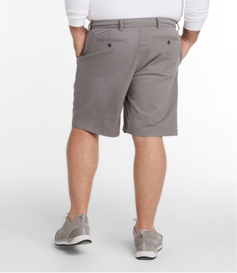 9" Men's Lakewashed® Stretch Khaki Shorts