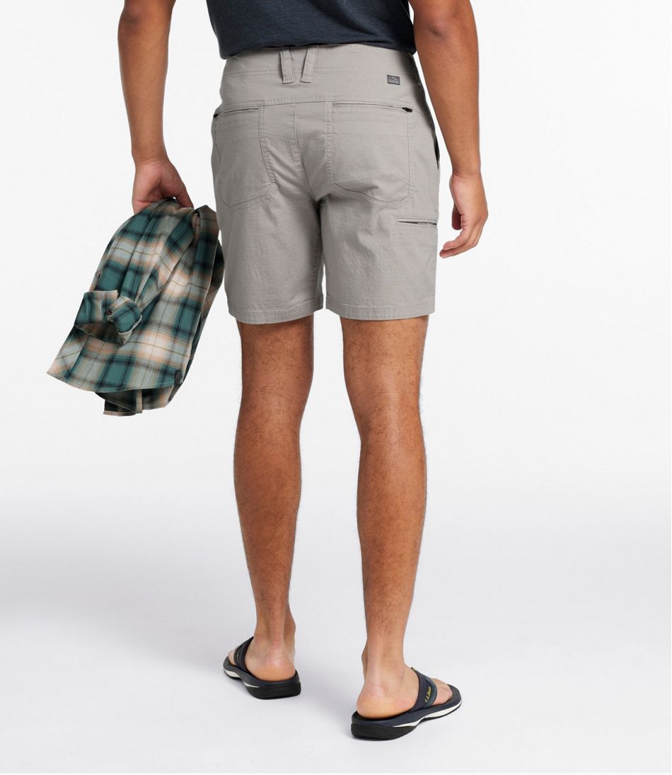 Fixed Waist 8" Men's Explorer Ripstop Shorts