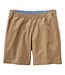 8" Men's Lakewashed Stretch Khaki Shorts Pull-On