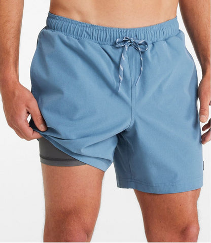 Men's Vacationland Stretch Swim Trunks, 6"