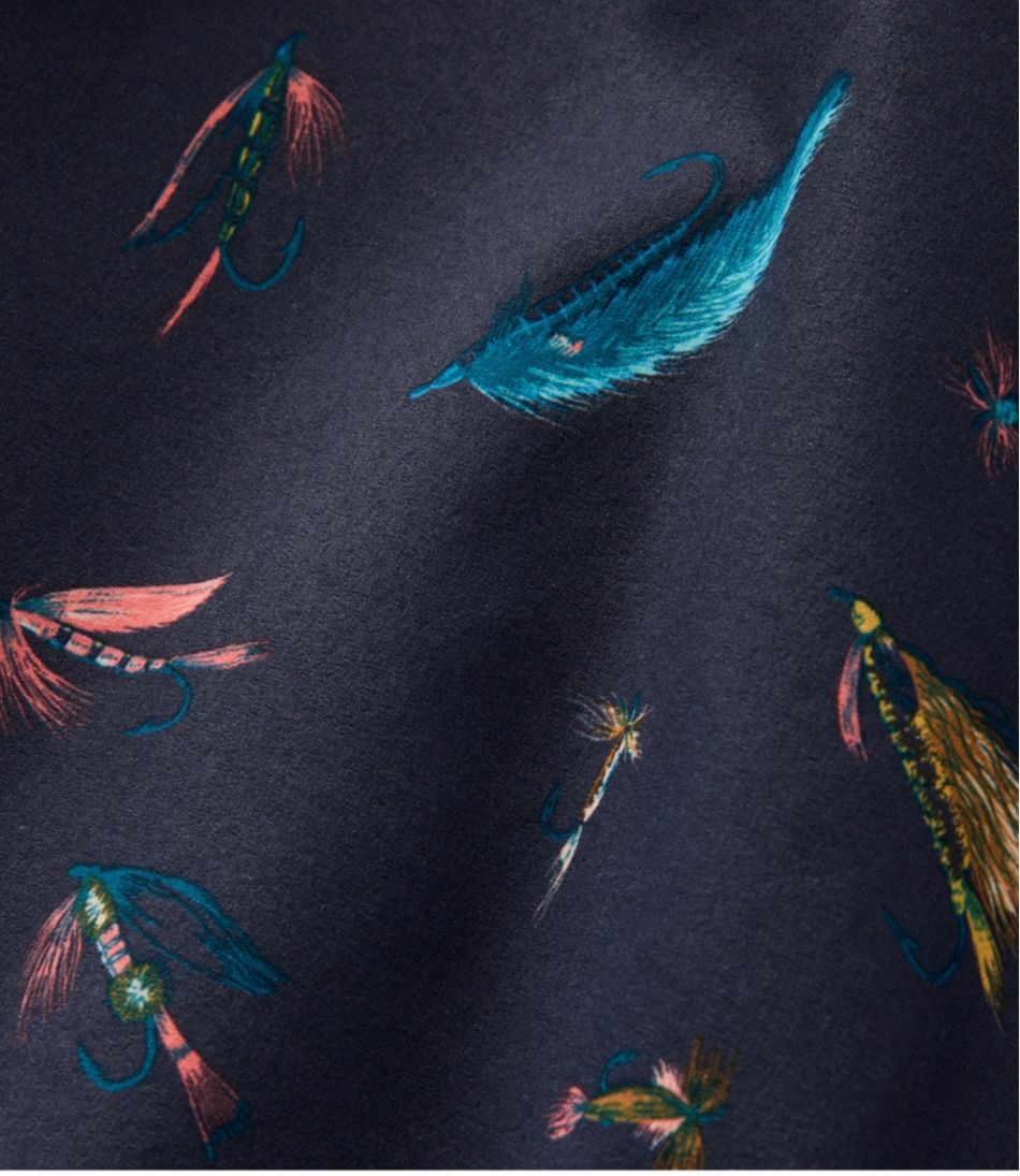 6" Print Men's Vacationland Stretch Swim Trunks