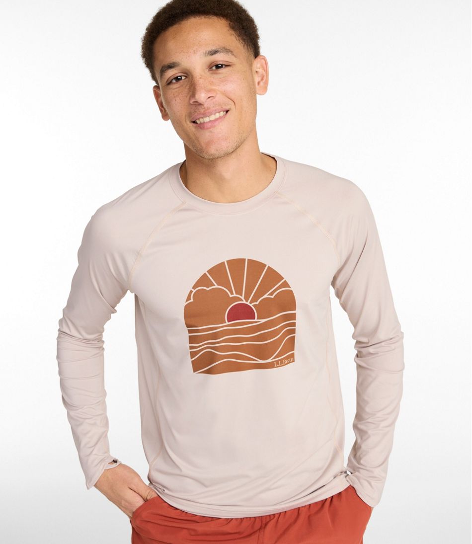 Men's Swift River Cooling Rash Guard Graphic