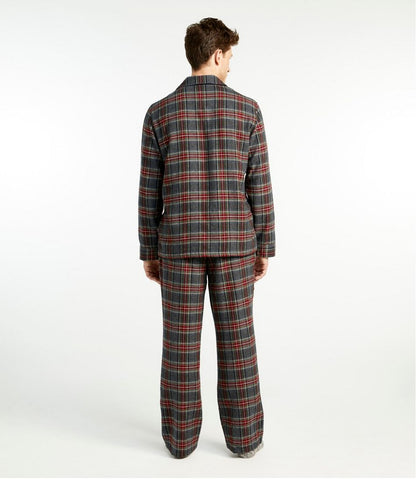 Men's Scotch Plaid Flannel Pajamas