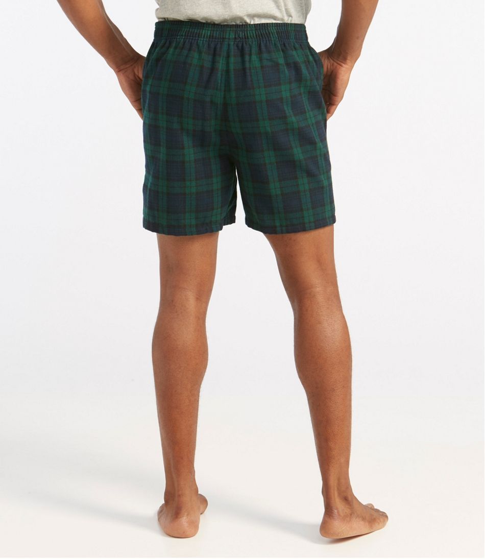 Men's Scotch Plaid Flannel Boxers