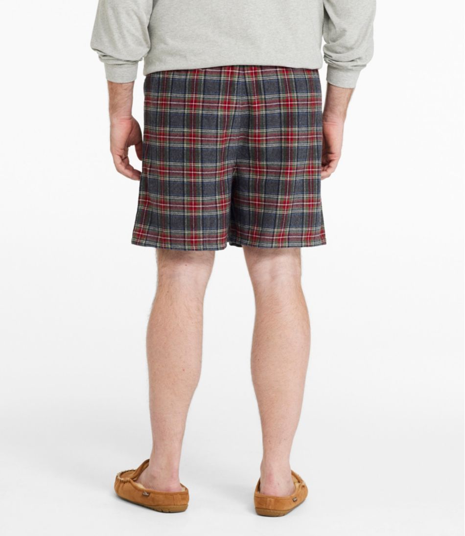 Men's Scotch Plaid Flannel Boxers
