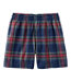 Men's Scotch Plaid Flannel Boxers