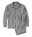 Button-Front PJ Set Men's Bean's Cotton Knit Pajamas