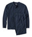 Men's Bean's Cotton Knit Pajamas Henley PJ Set