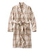Men's Scotch Plaid Flannel Robe