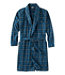 Men's Scotch Plaid Flannel Robe