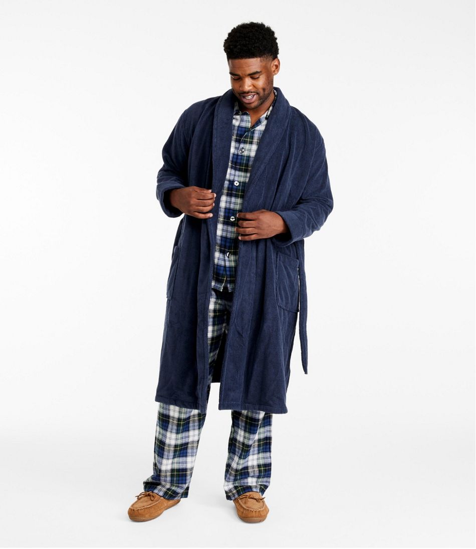 Men's Terry Cloth Cotton Robe