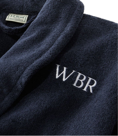 Men's Terry Cloth Cotton Robe