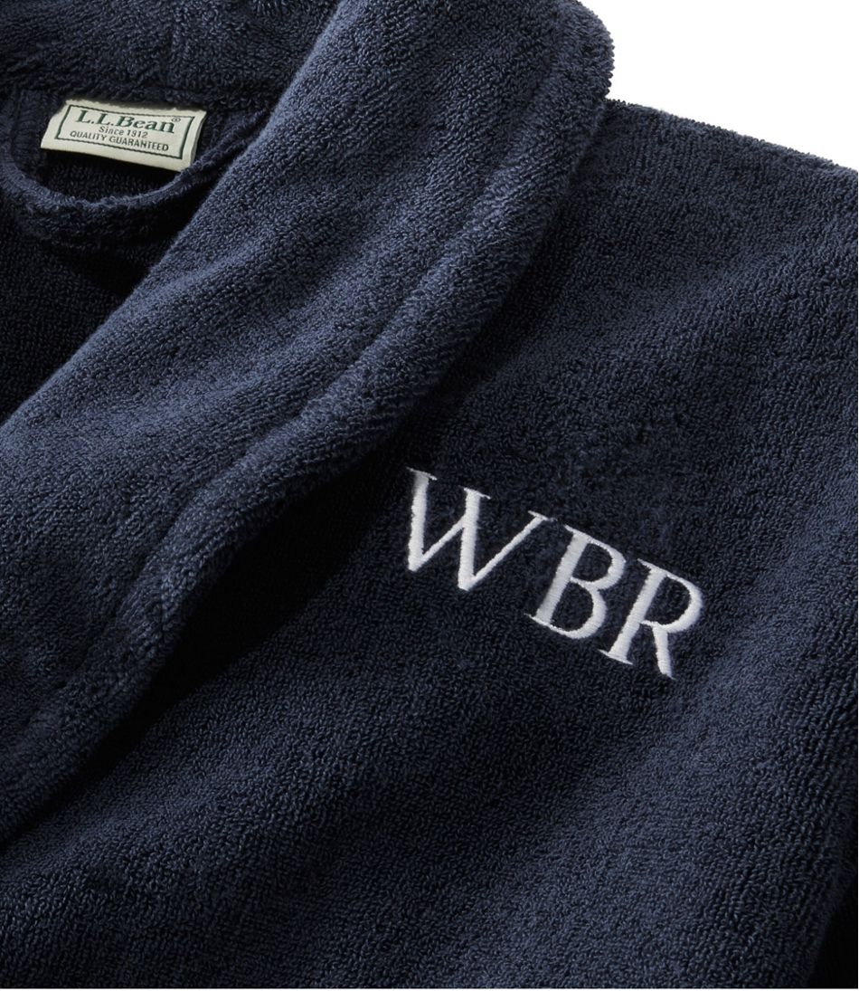 Men's Terry Cloth Cotton Robe