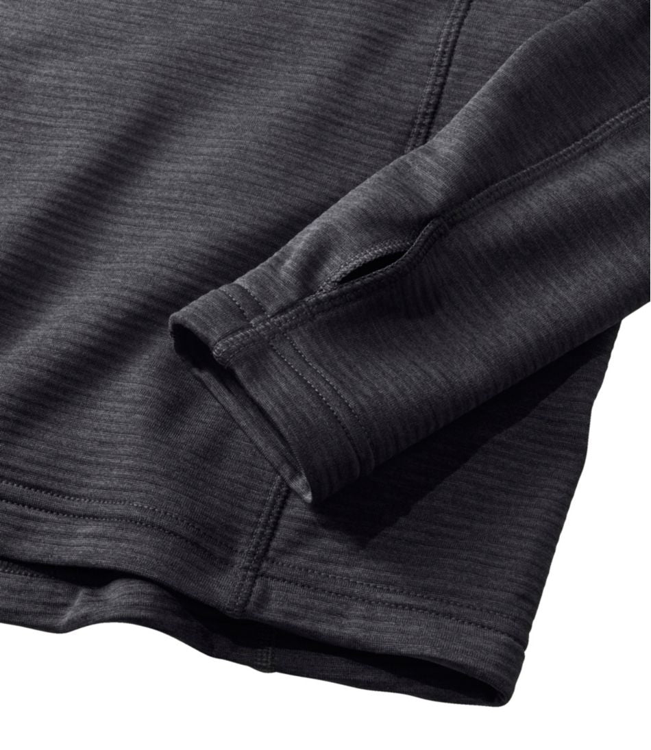 Men's L.L.Bean Midweight Base Layer Crew Top 1/4 Zip