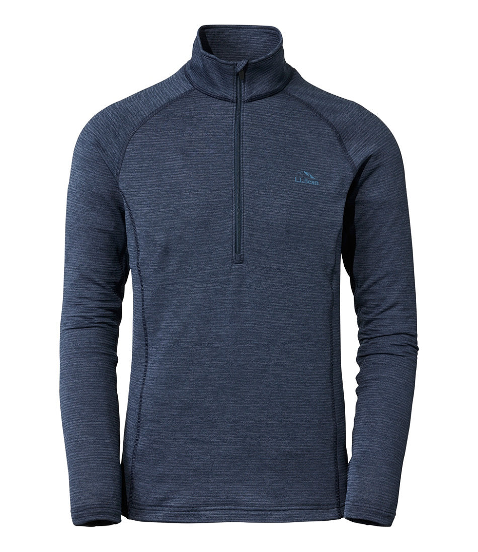 1/4 Zip Men's L.L.Bean Midweight Base Layer Crew Top