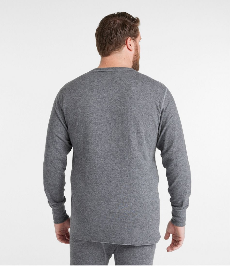 Men's Double-Layer Underwear, Crewneck
