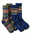 Men's Everyday Chino Socks Stripe 2-Pack