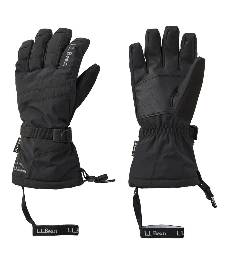 Men's L.L.Bean GORE-TEX PrimaLoft Ski Gloves