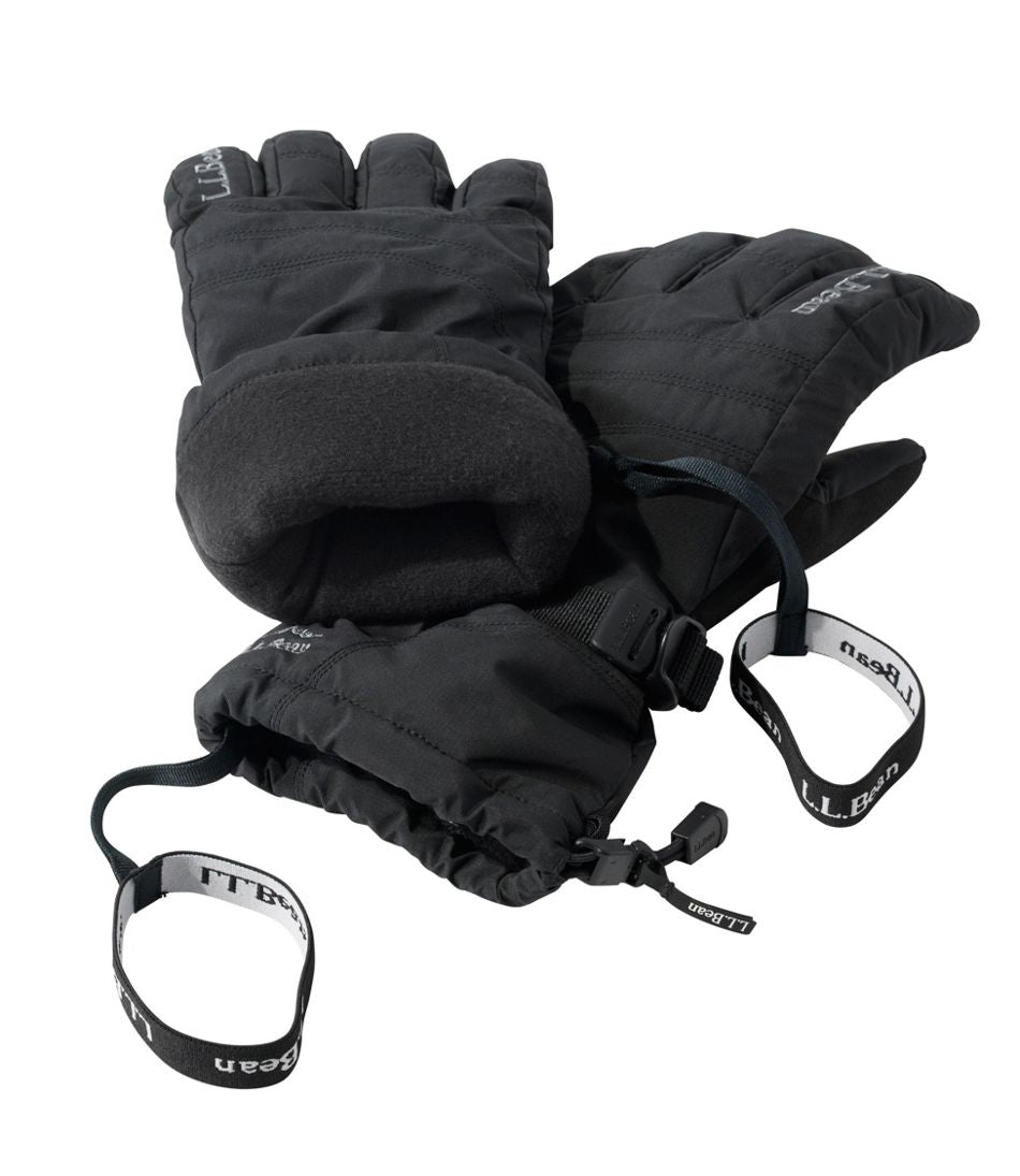 Men's L.L.Bean GORE-TEX PrimaLoft Ski Gloves