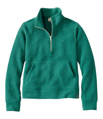 Glow-in-the-Dark Quarter-Zip Kids' Ridgeknit Pullover